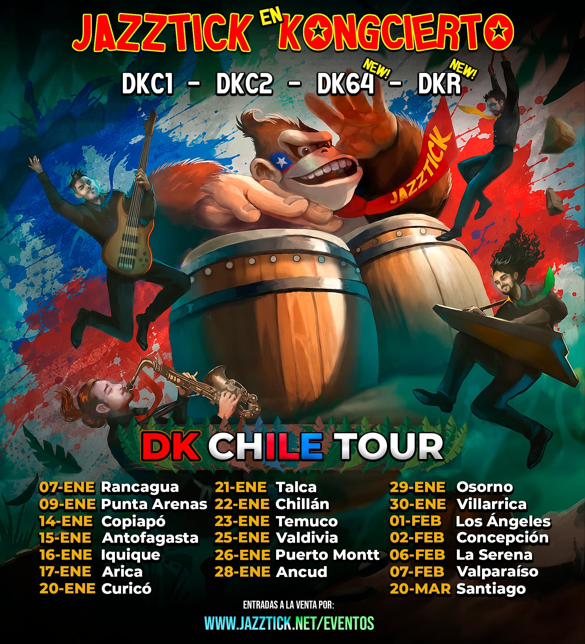 DK Chile Tour 2027 — Jazztikong Country